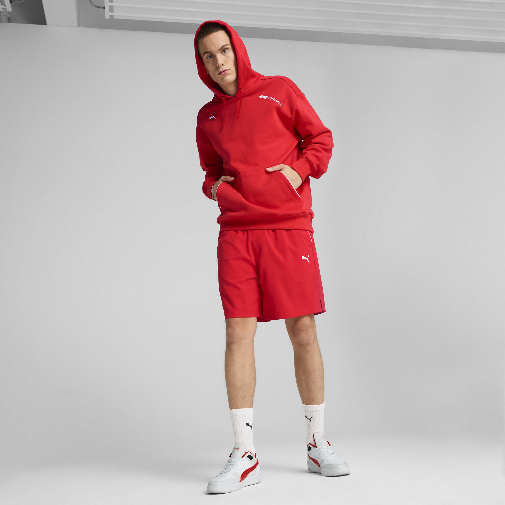 Hoodie à motif F1® Homme PUMA Pop Red 4/7