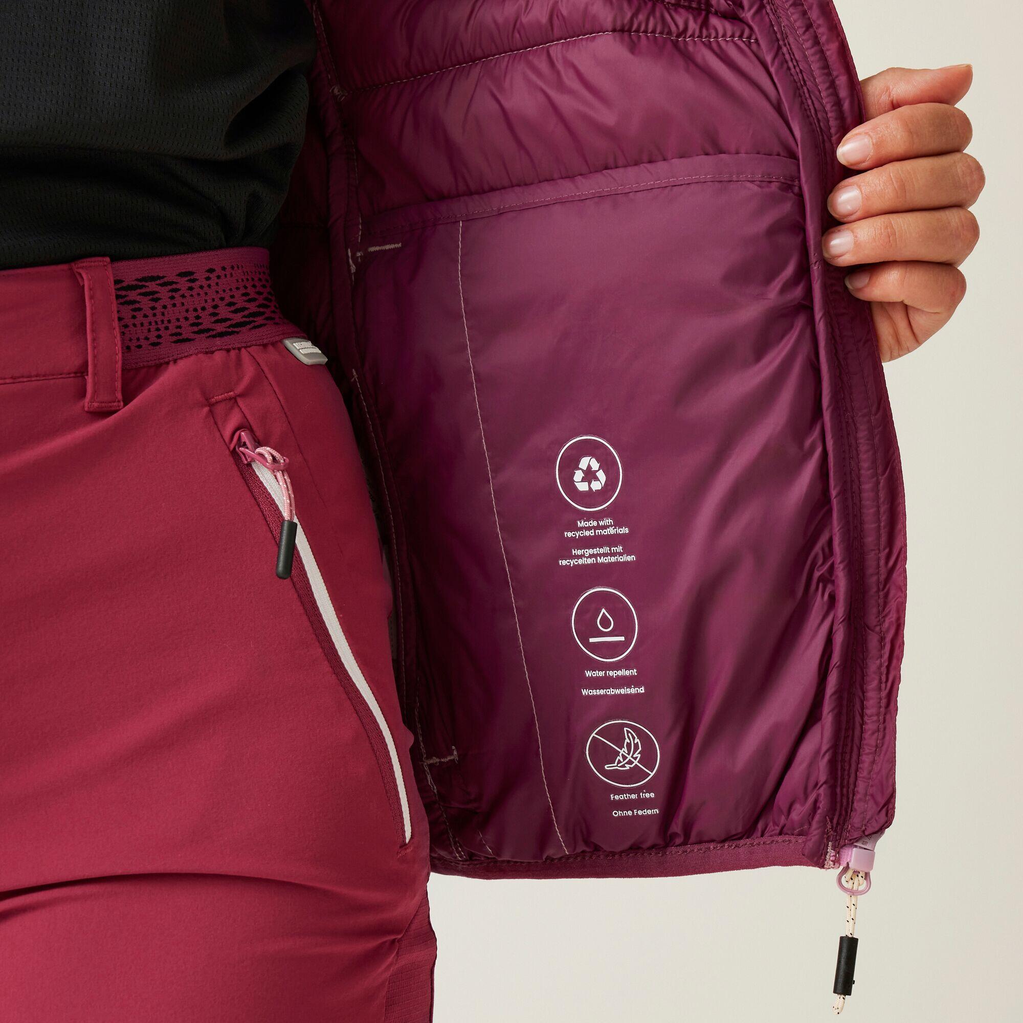 Gevulde Jas Hiking Dames Quilted Design Hillpack Iv 4/7