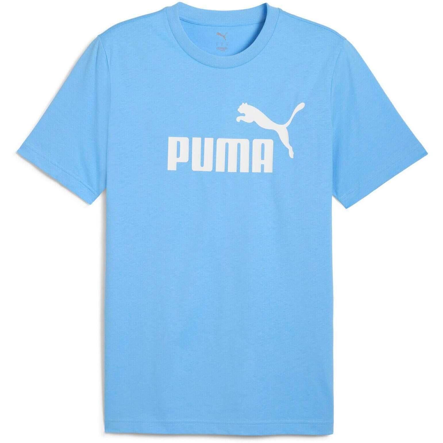 T-shirt Puma Ess No. 1 Logo Tee S, Bleu, Hommes 4/5