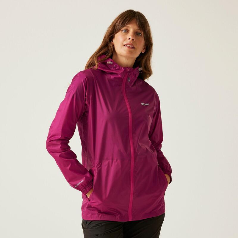 Veste de randonnée imperméable pliable femme Pack It III