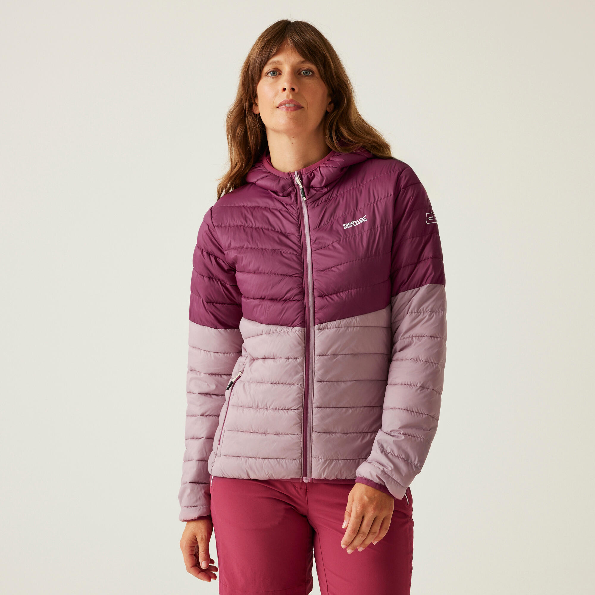 REGATTA Gevulde Jas Hiking Dames Quilted Design Hillpack Iv