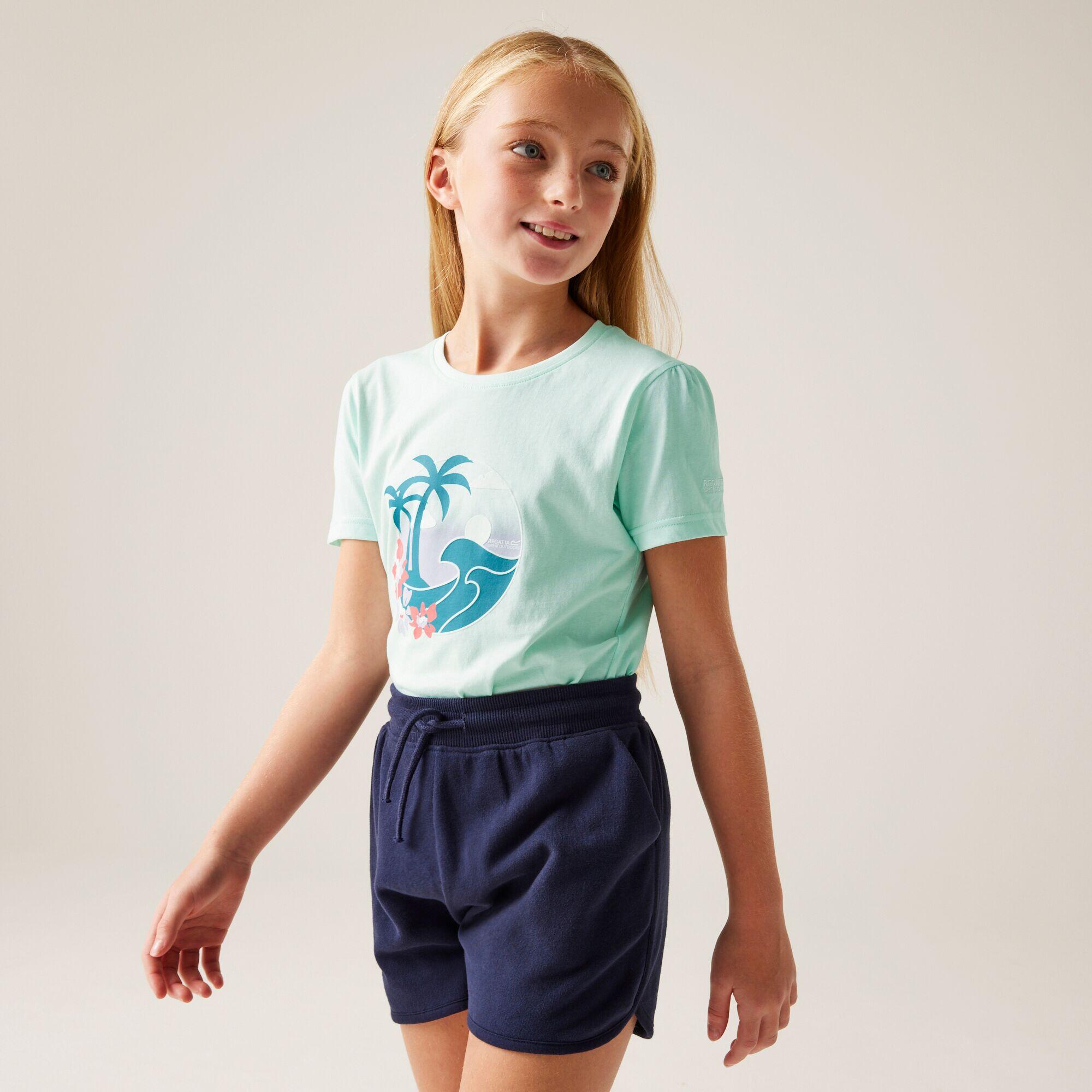 Regatta - T-shirt - Bosley Vii Enfant - T-shirt Manches Courtes - Blanc - 6 À 8 Ans - Decathlon
