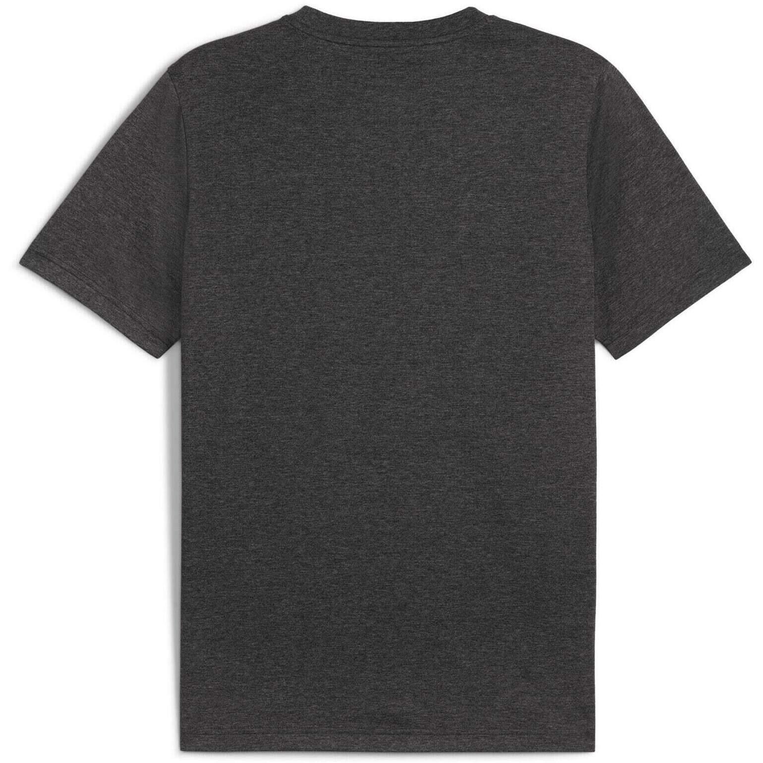 T-shirt Puma Ess No. 1 Logo Heather Tee, Noir, Hommes 5/5