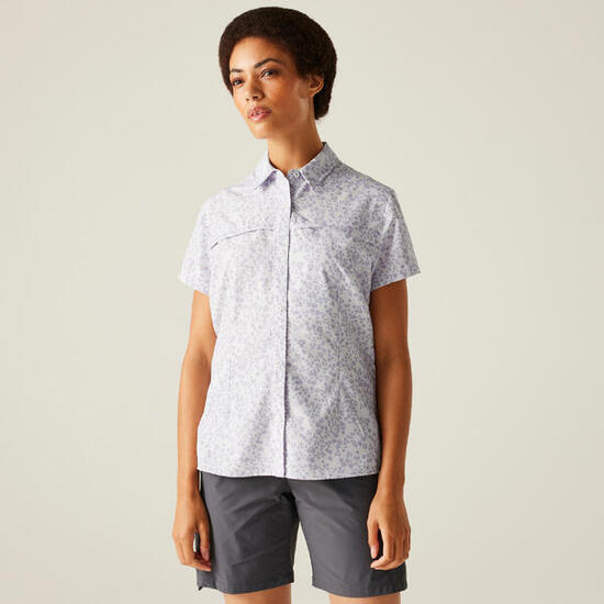 Travel Packaway damska koszula z krótkim rękawem