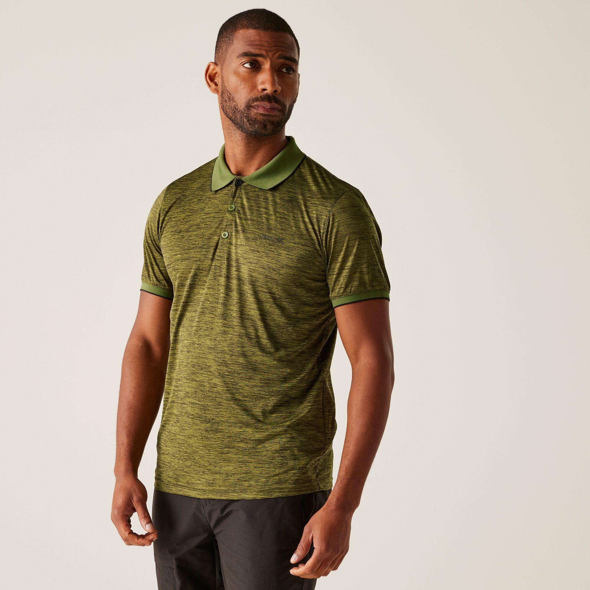 REGATTA Herren Wandern Poloshirt Kurzarm - Remex