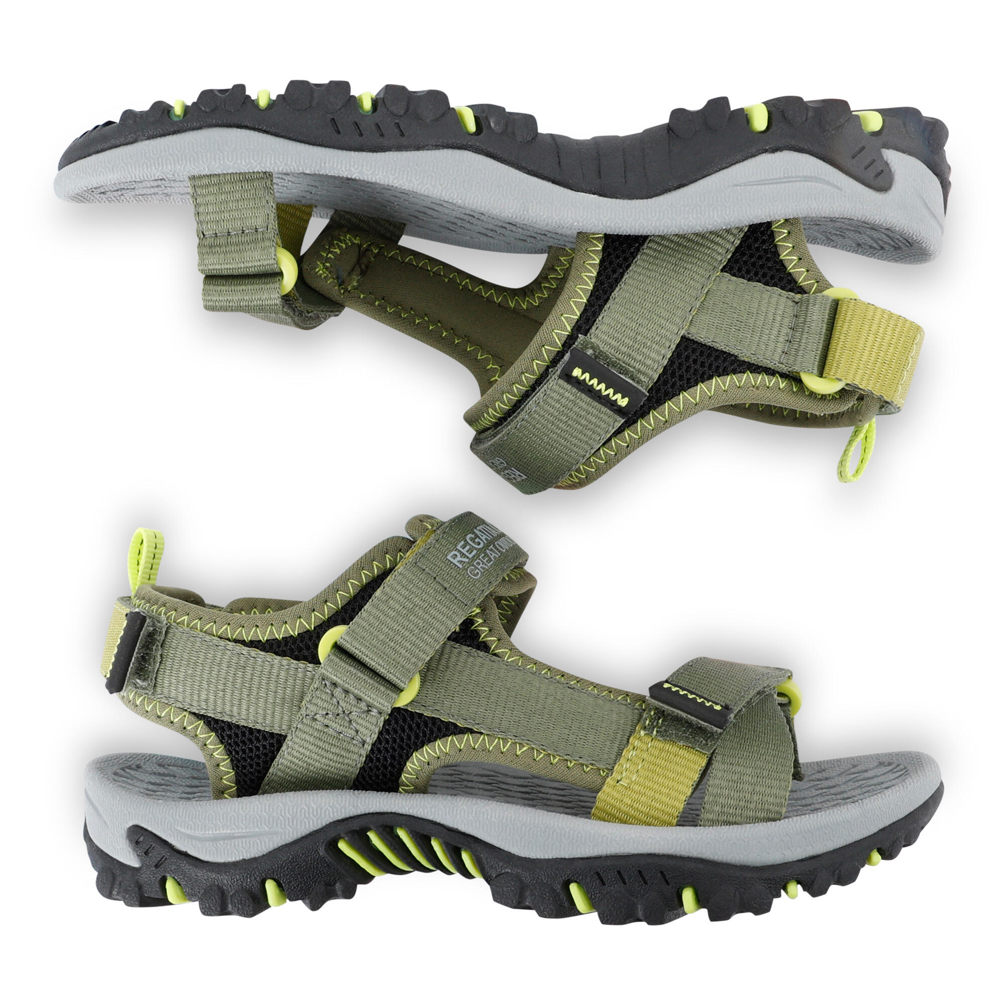 Sandalen Kinderen Verstelbare Bandjes Ademend Antislipzool 3/6