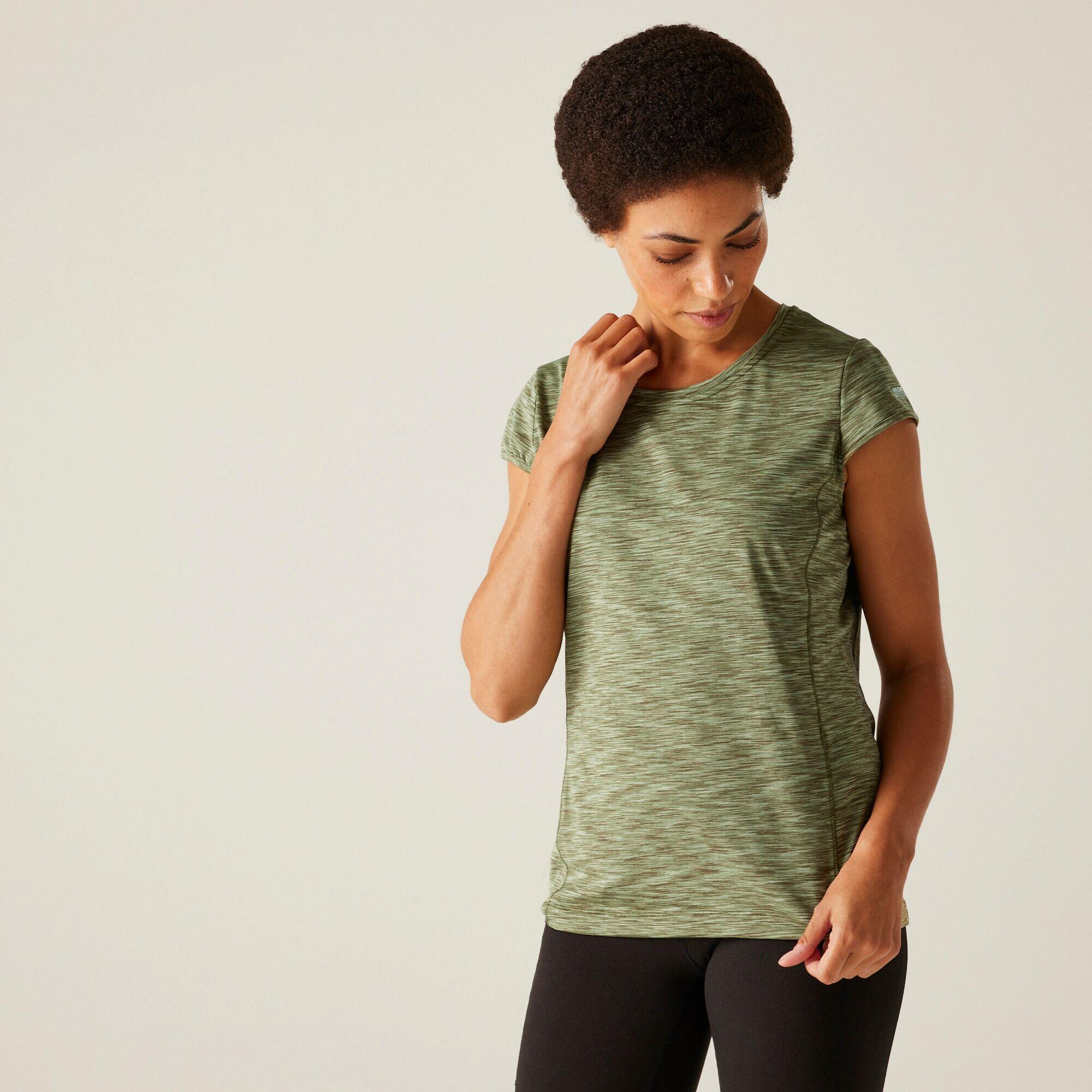 Regatta - T-shirt Manches Courtes - Hyperdimension Vert Femme - T-shirt Manches Courtes - Vert - Decathlon