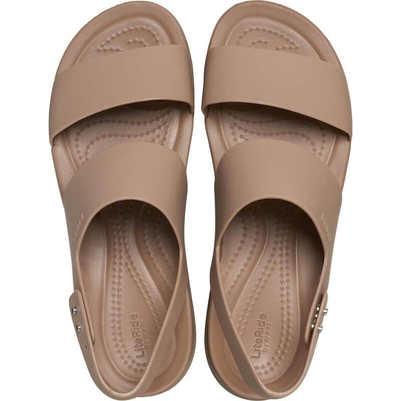Sandały dmaskie Crocs  BROOKLYN LOW WEDGE