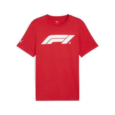 F1® essentials logo t-shirt voor heren puma