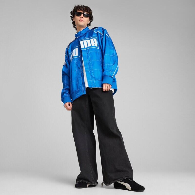 Jacheta unisex Puma Racer, Albastru