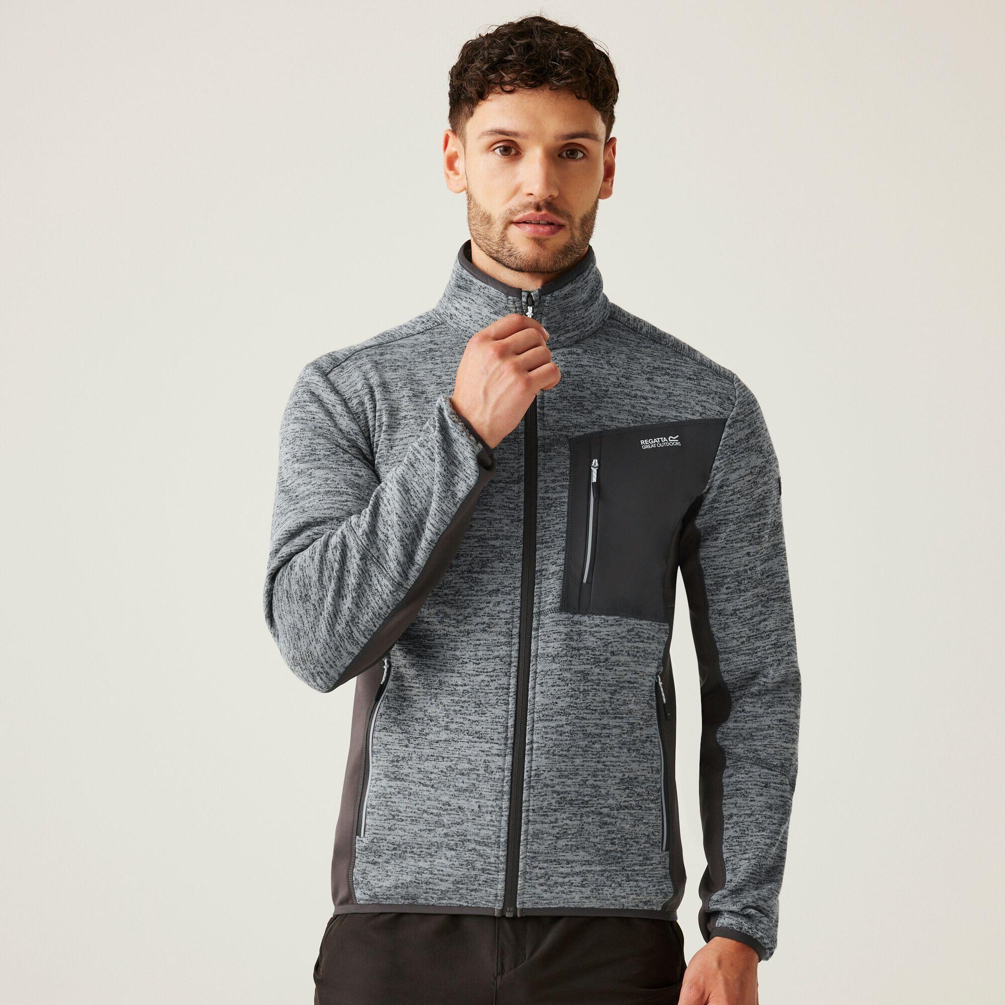 REGATTA Herren Fleecejacke - Baslinn, grau