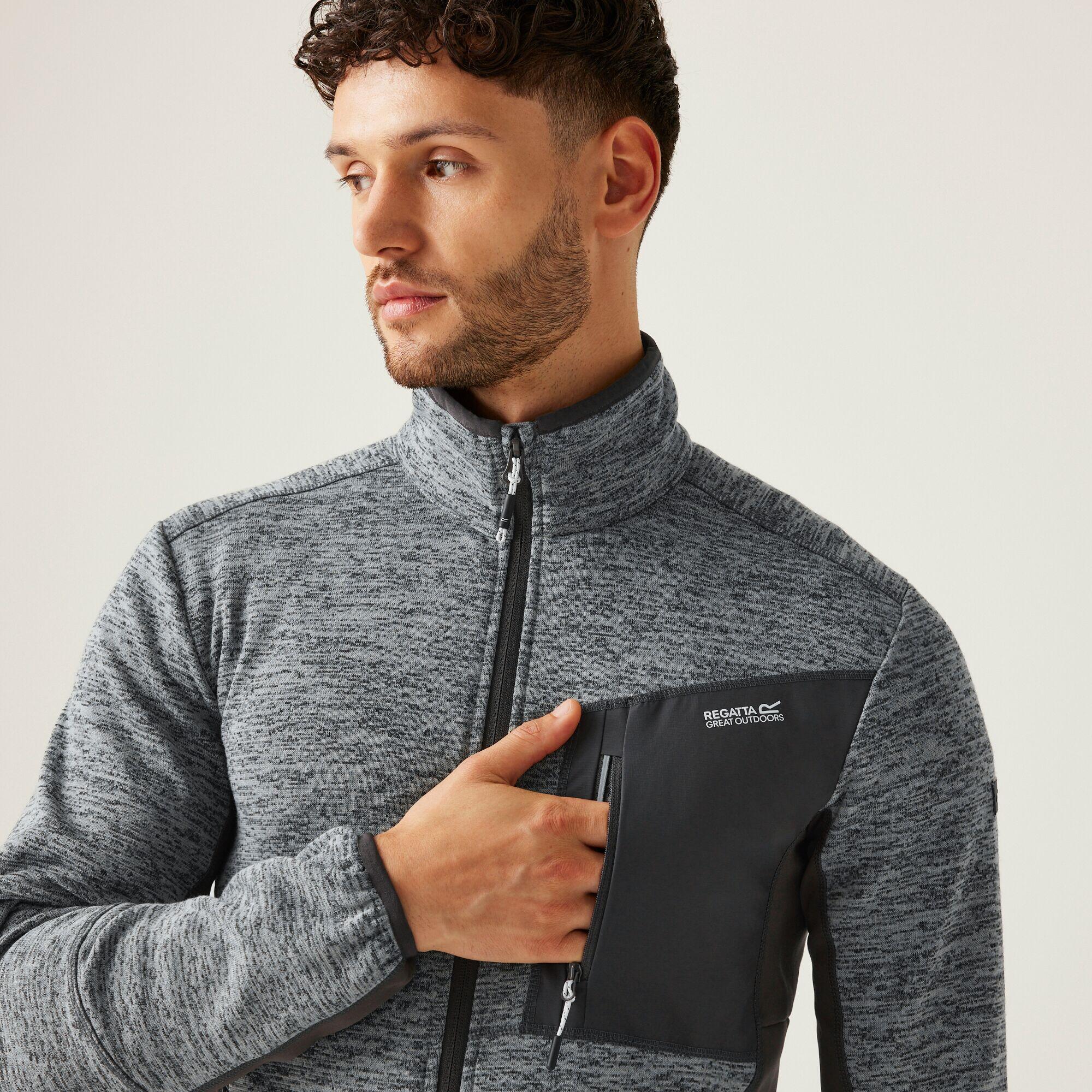 Fleece Heren Zipper Pocket Technische Baslinn 4/6