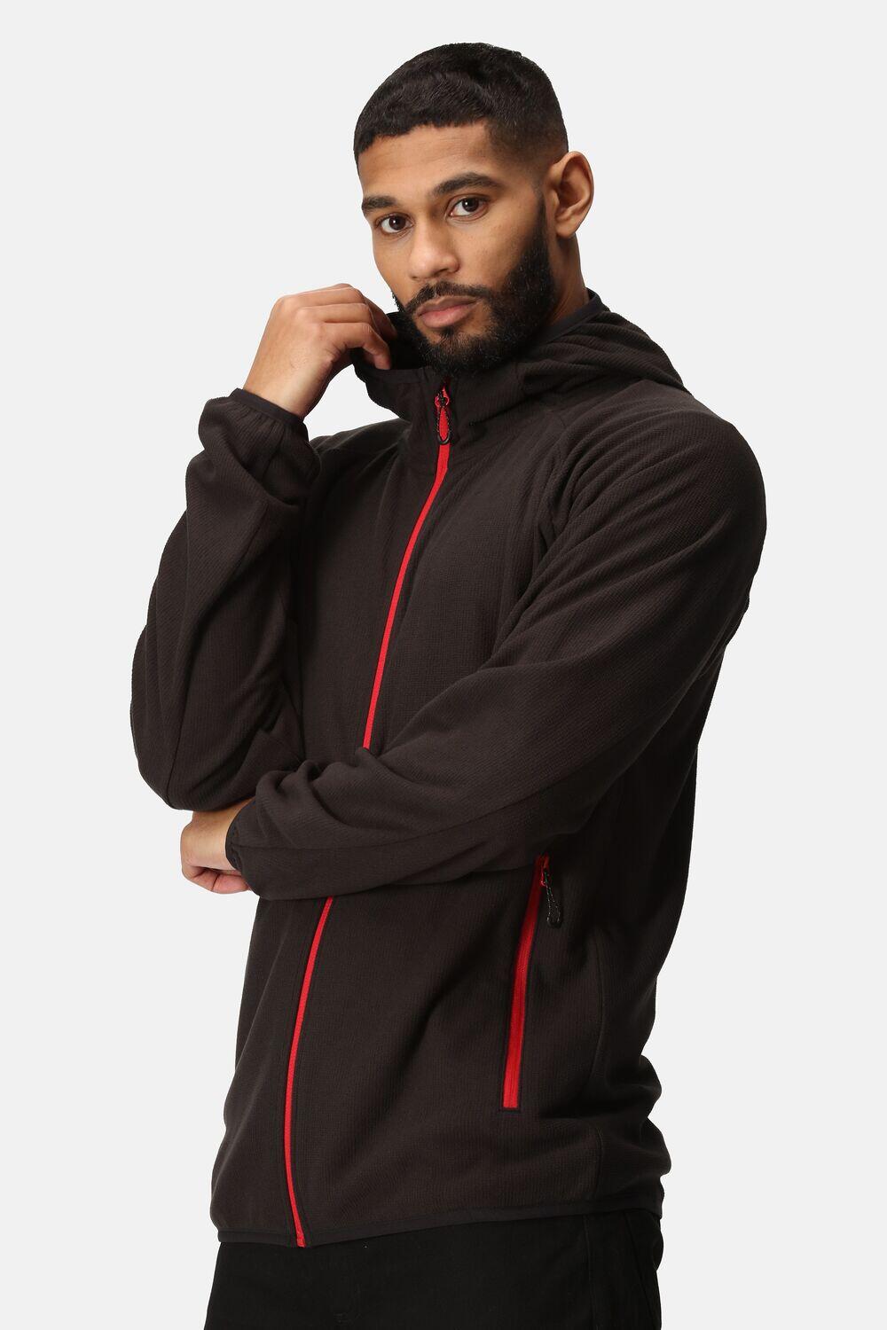 Mens Nagate Full Zip Hooded Fleece 6/6