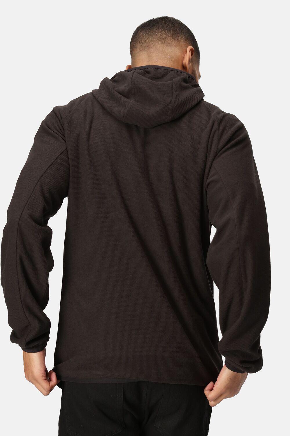 Mens Nagate Full Zip Hooded Fleece 2/6