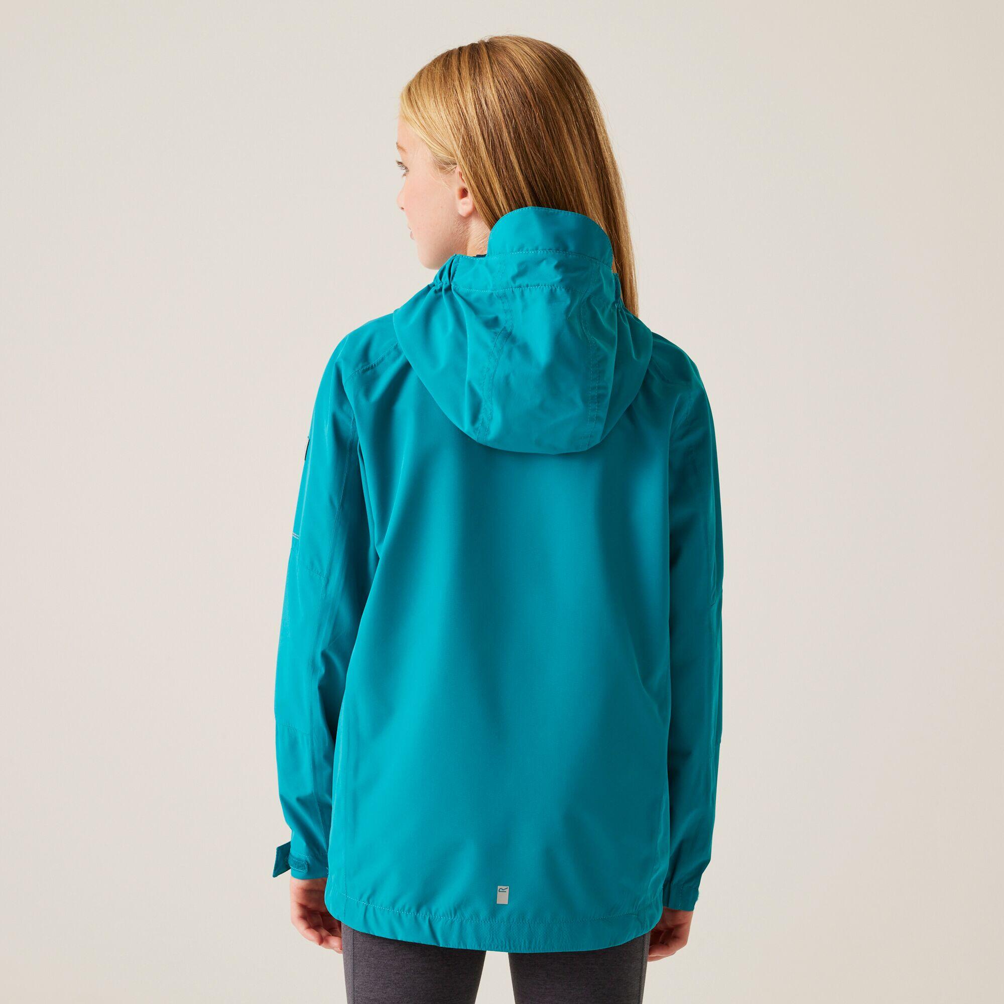 Domueay Peuterjas Meisjes Hooded Uitloper Kinderen Paard Roze Regenboog Windjack Winddicht Lange mouw Jas Zonnebrandcrème Anticondens Regenjas Kleding