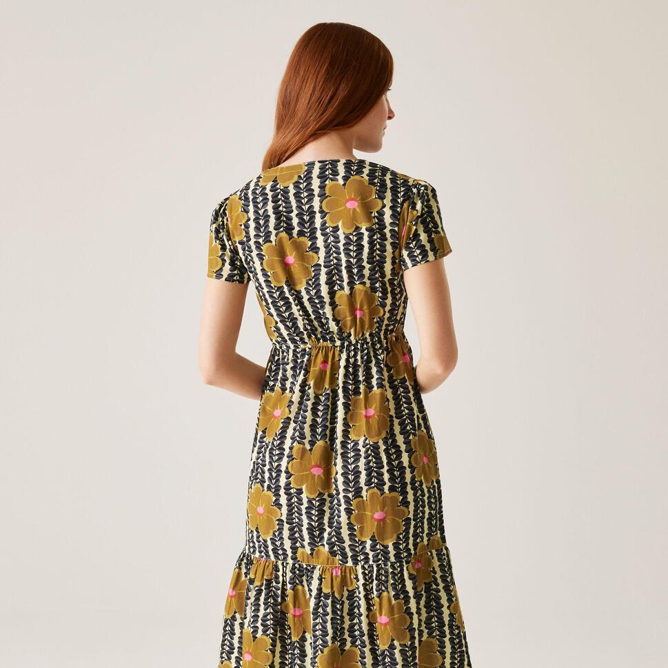 Sukienka casual damska Orla Kiely Tiered Midi