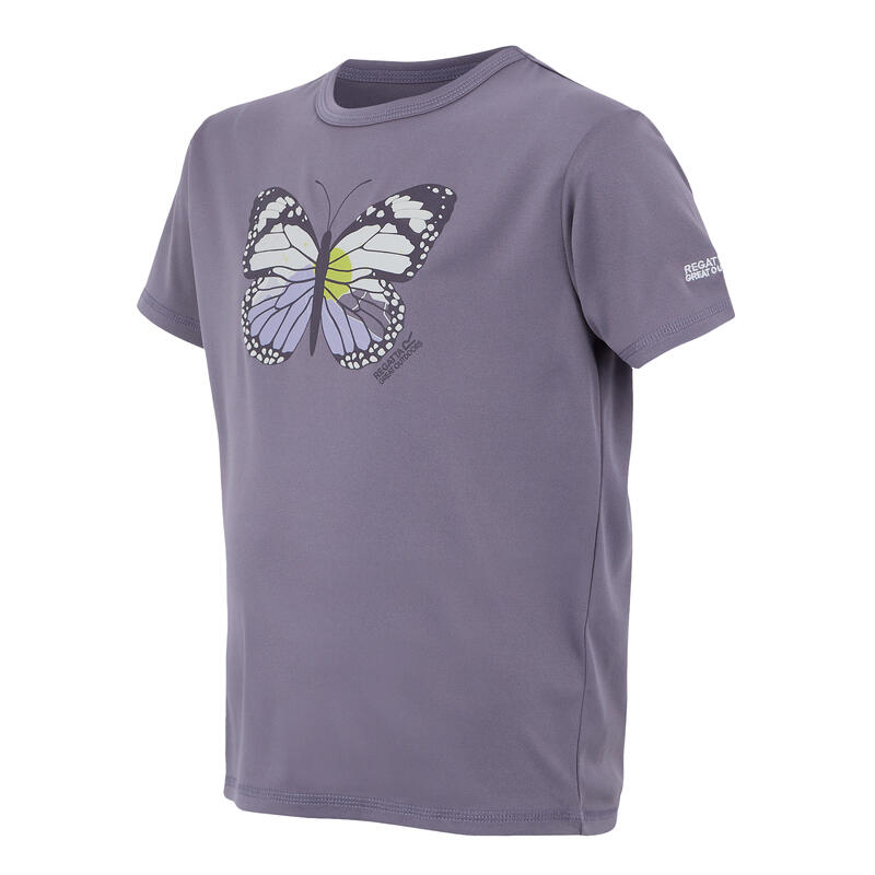 Tricou Drumeții În Natură Regatta Alvarado IX Fluture Copii