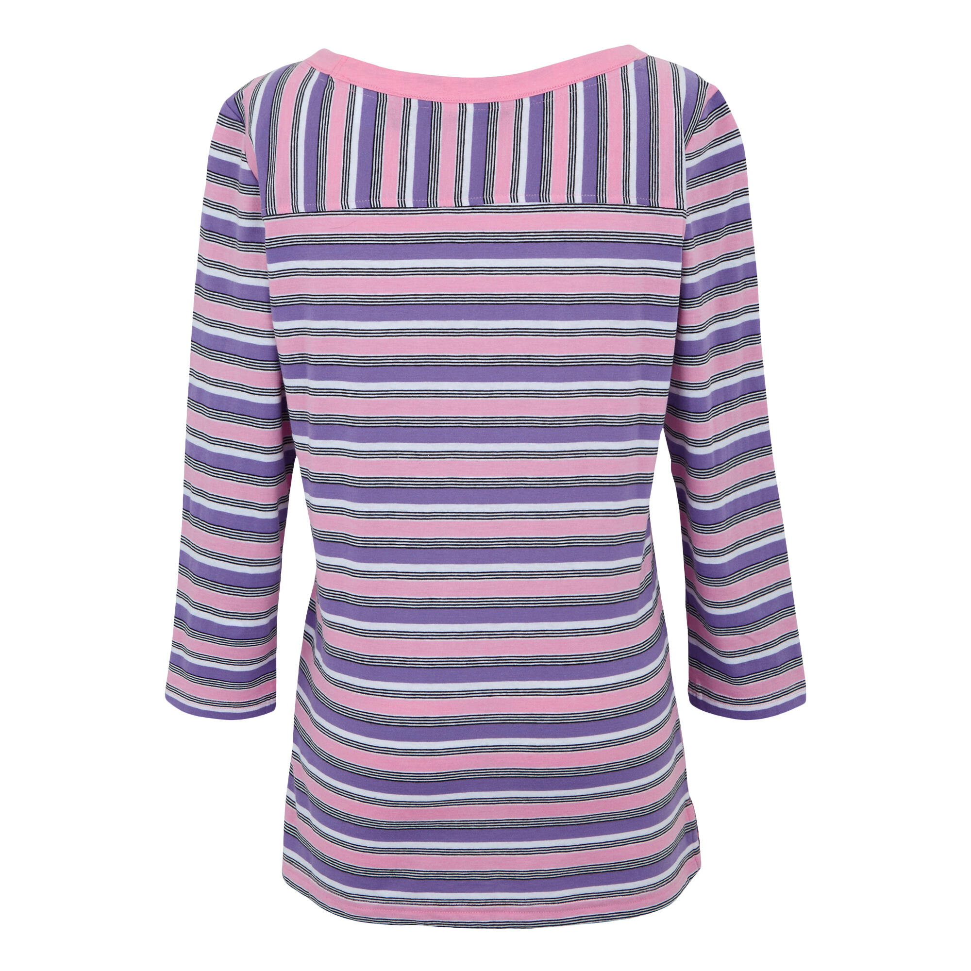 Camiseta mujer manga larga cuello blanco Regatta Bayletta Tee II 6/7
