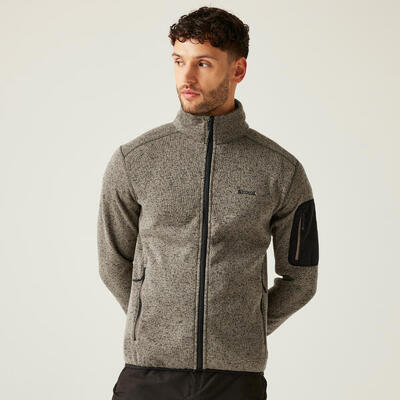 Fleece heren hiking hoge kraag newhill