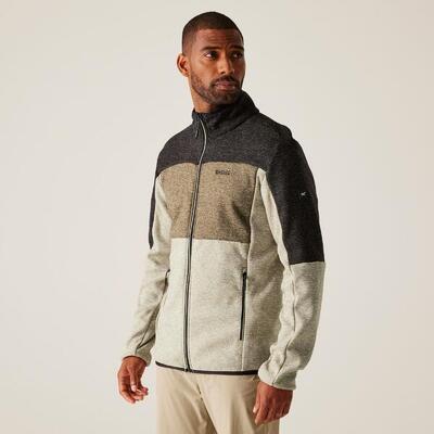 Herren Fleece Pullover - Elram. grau