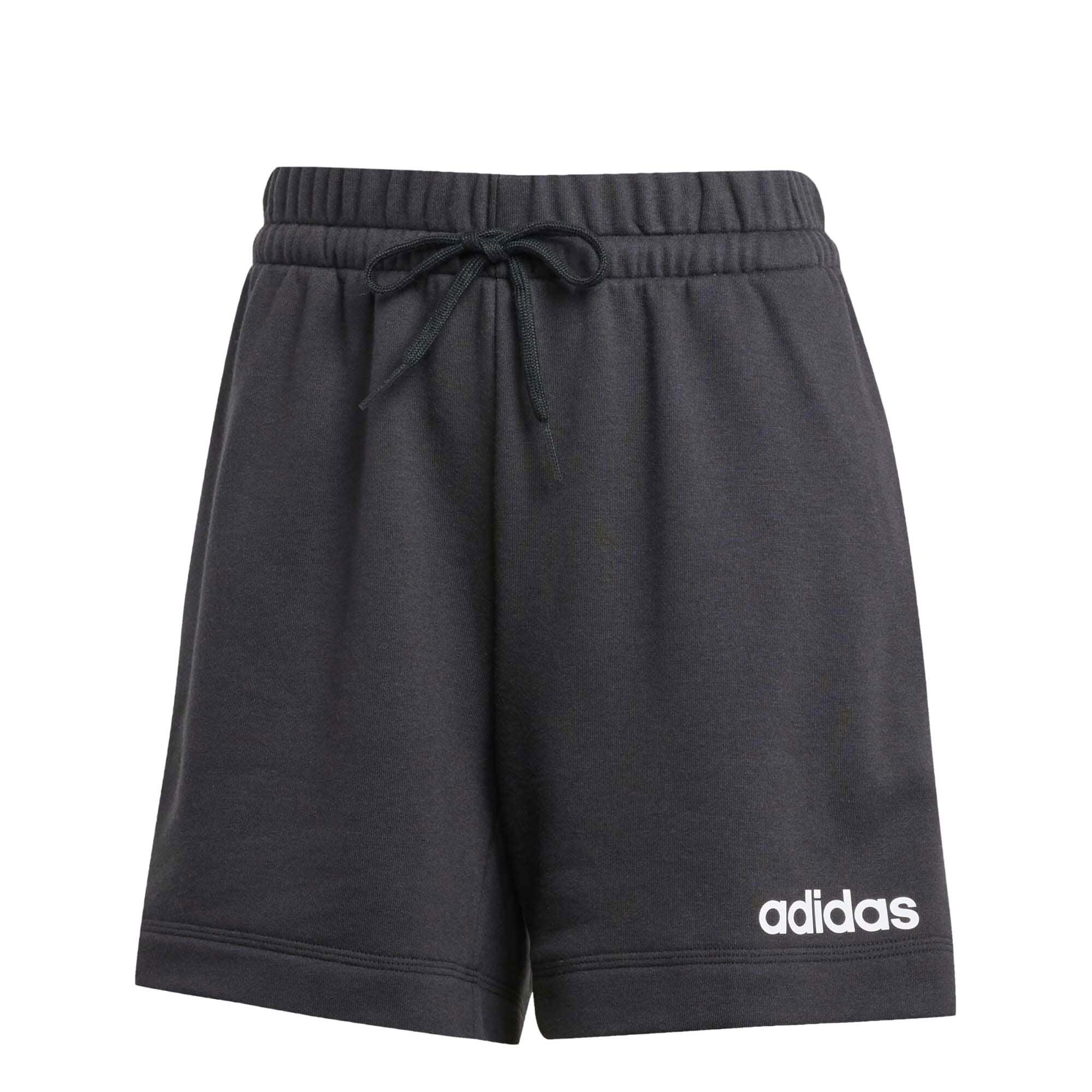 Adidas - Short De Sport Adidas W Lin Ft Short Femme - Short - Noir|vert - 44 L - Decathlon