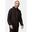 Fleece Hiking Heren Contrast Oranje Rits