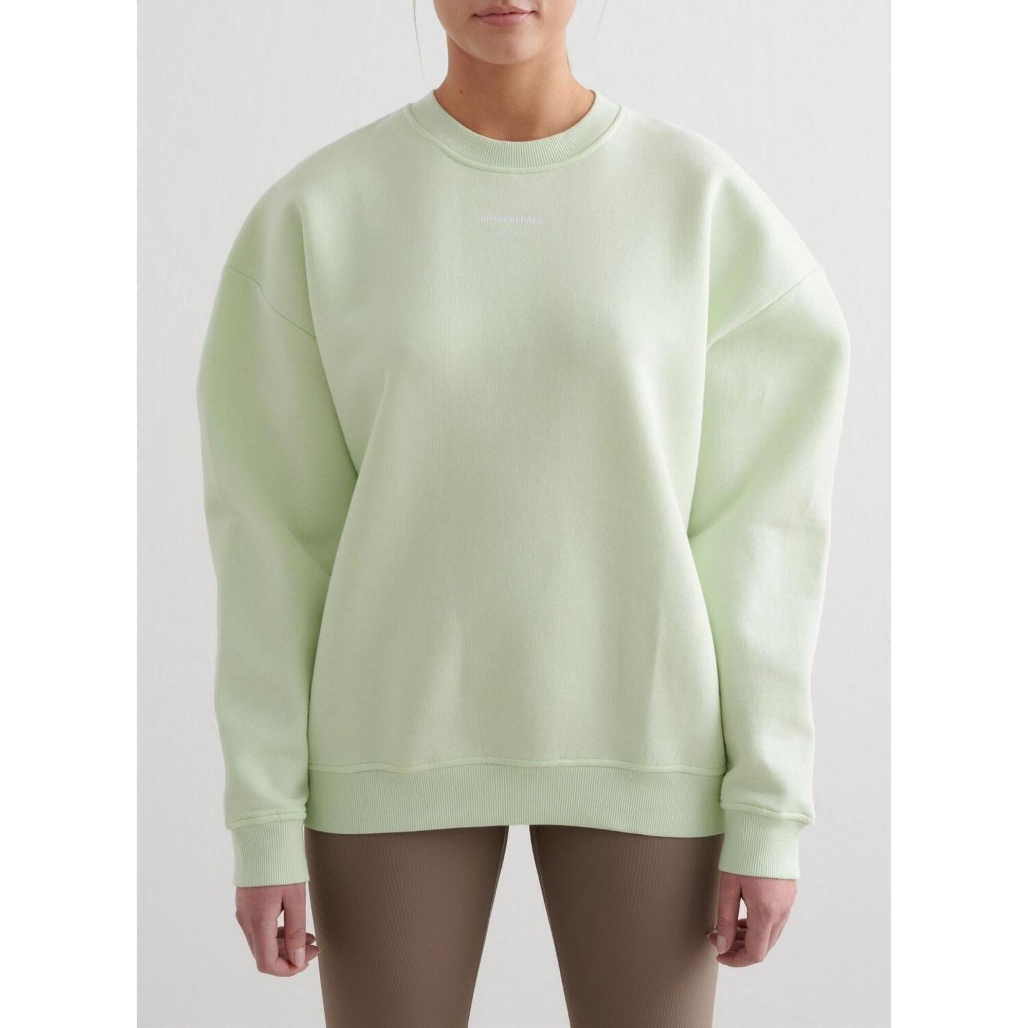 Aim'n - Femme Sweat-shirt Doux Vert Clair - Sweat-shirt - Vert - 38 S - Decathlon