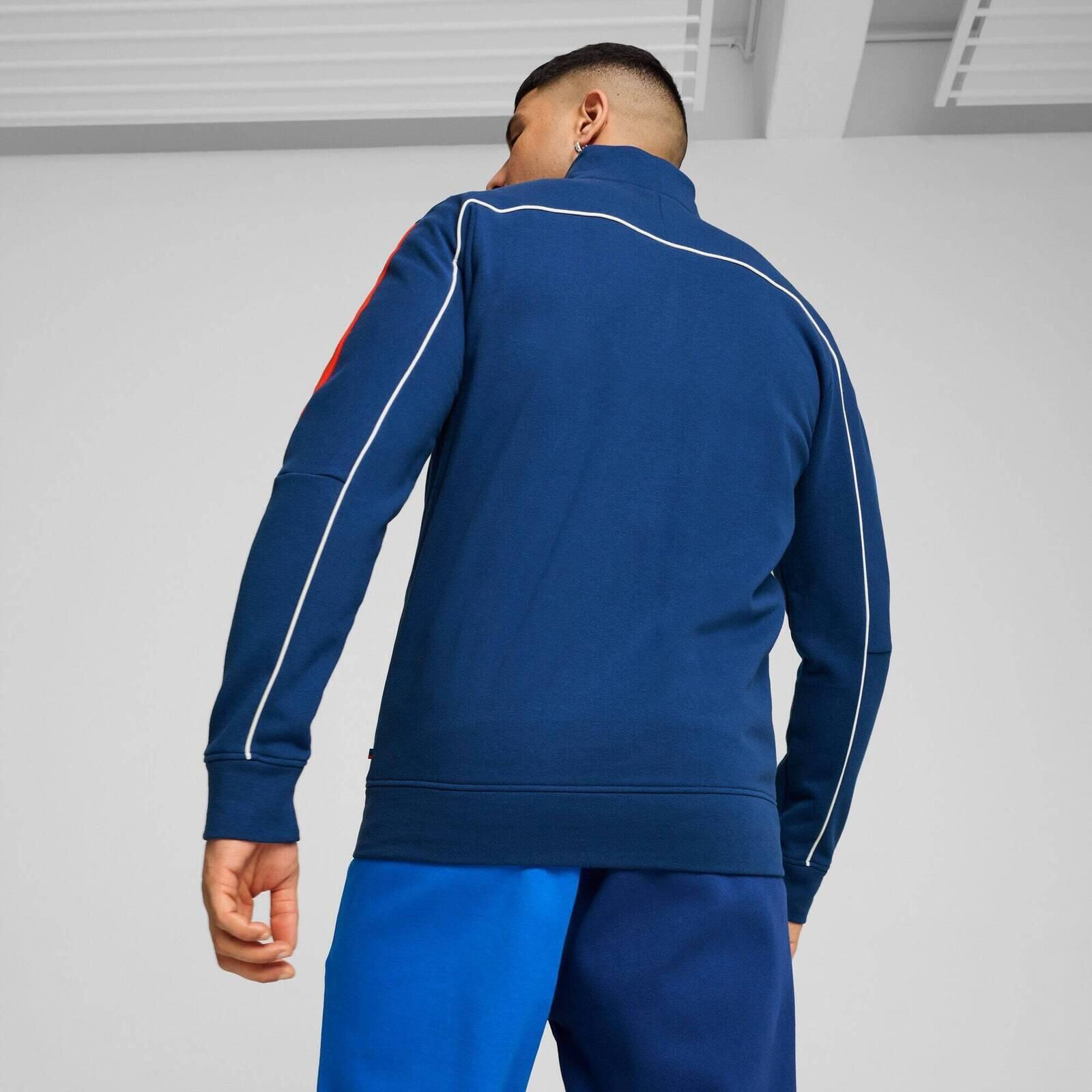 Veste Puma Bmw Mms Mt7 Sweat Jacket, Bleu, Hommes 2/5