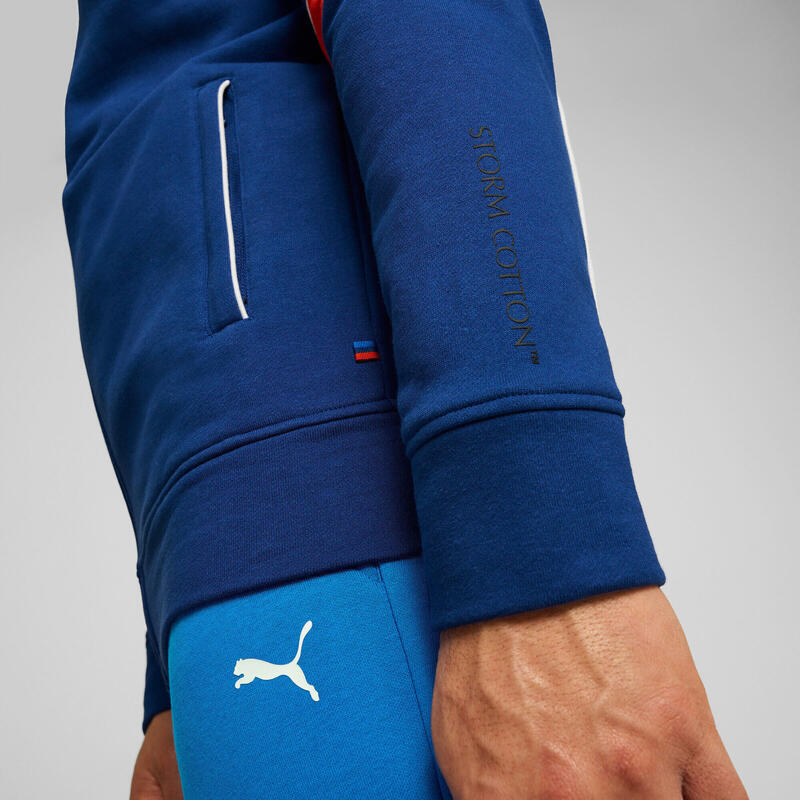 Jacheta barbati Puma Bmw Mms Mt7 Sweat Jacket, Albastru