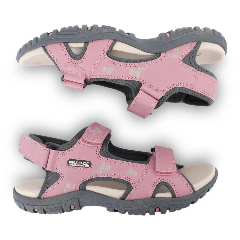 Sandalen Hiking Dames Verstelbare Banden Gewatteerd Voetbed Haris