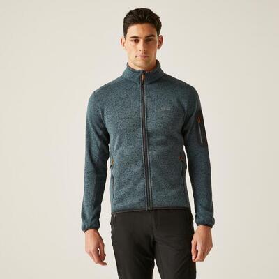 Fleece heren hiking hoge kraag newhill