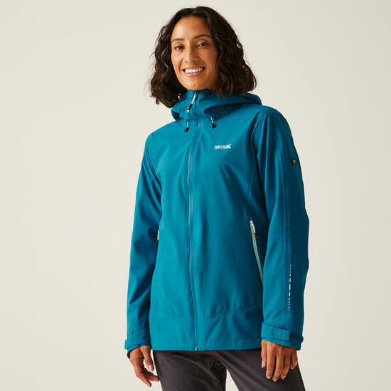 Veste de randonnée imperméable respirante femme Okara