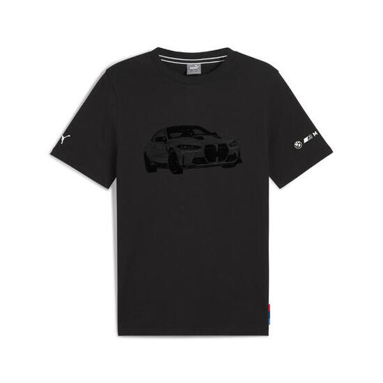 BMW M Motorsport Essentials Graphic T-Shirt Herren PUMA White