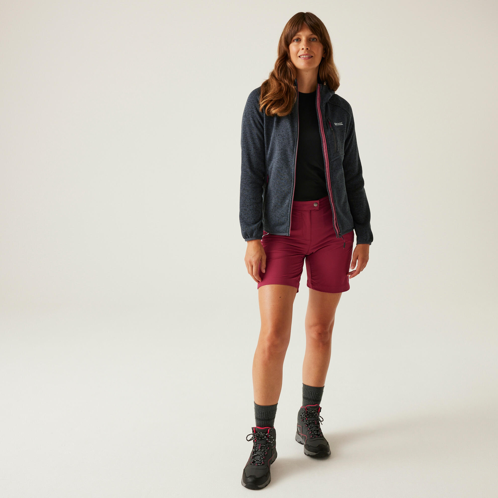 Fleece Hiking Dames Newhill 3/7