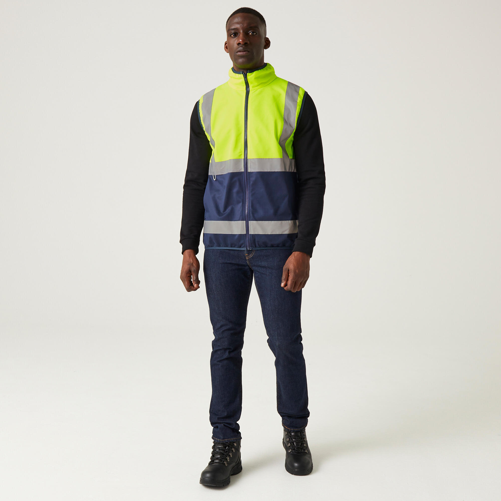Volledige rits gilet Regatta Hi-Vis Pro 3/7