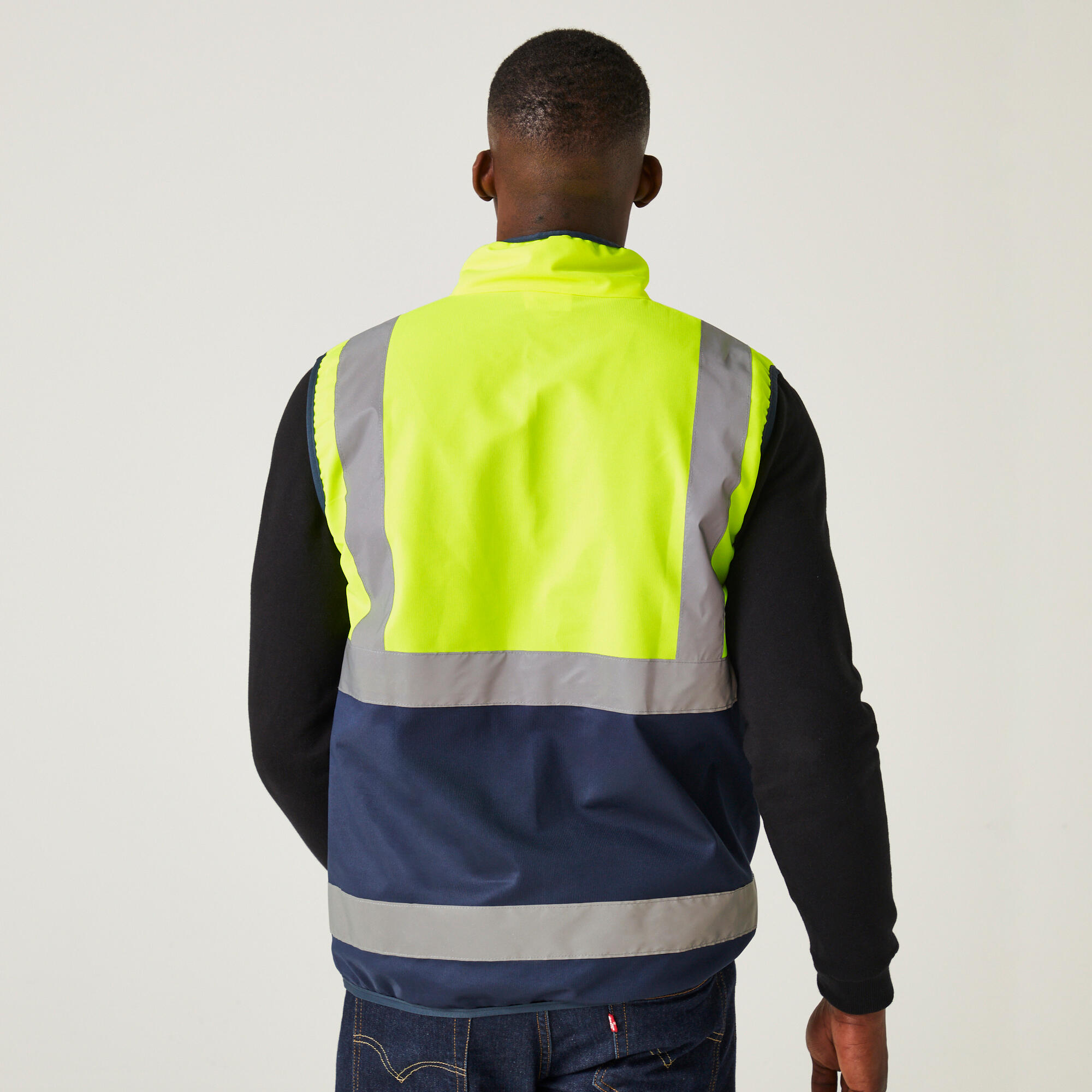 Volledige rits gilet Regatta Hi-Vis Pro 2/7