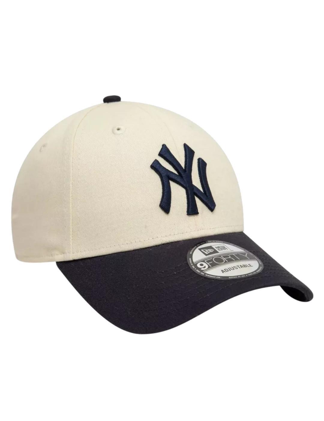 Casquette New Era Casquette New Era color block beige pour homme Beige 3/7