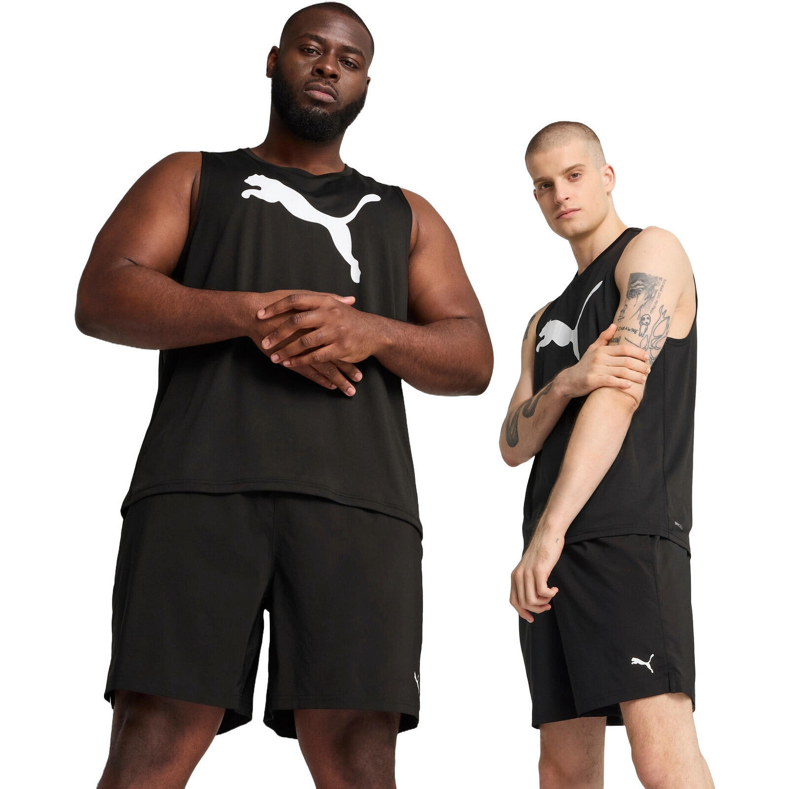 PUMA Camiseta Puma M Tad Essential Sleeveless Tank, Negro, Hombre