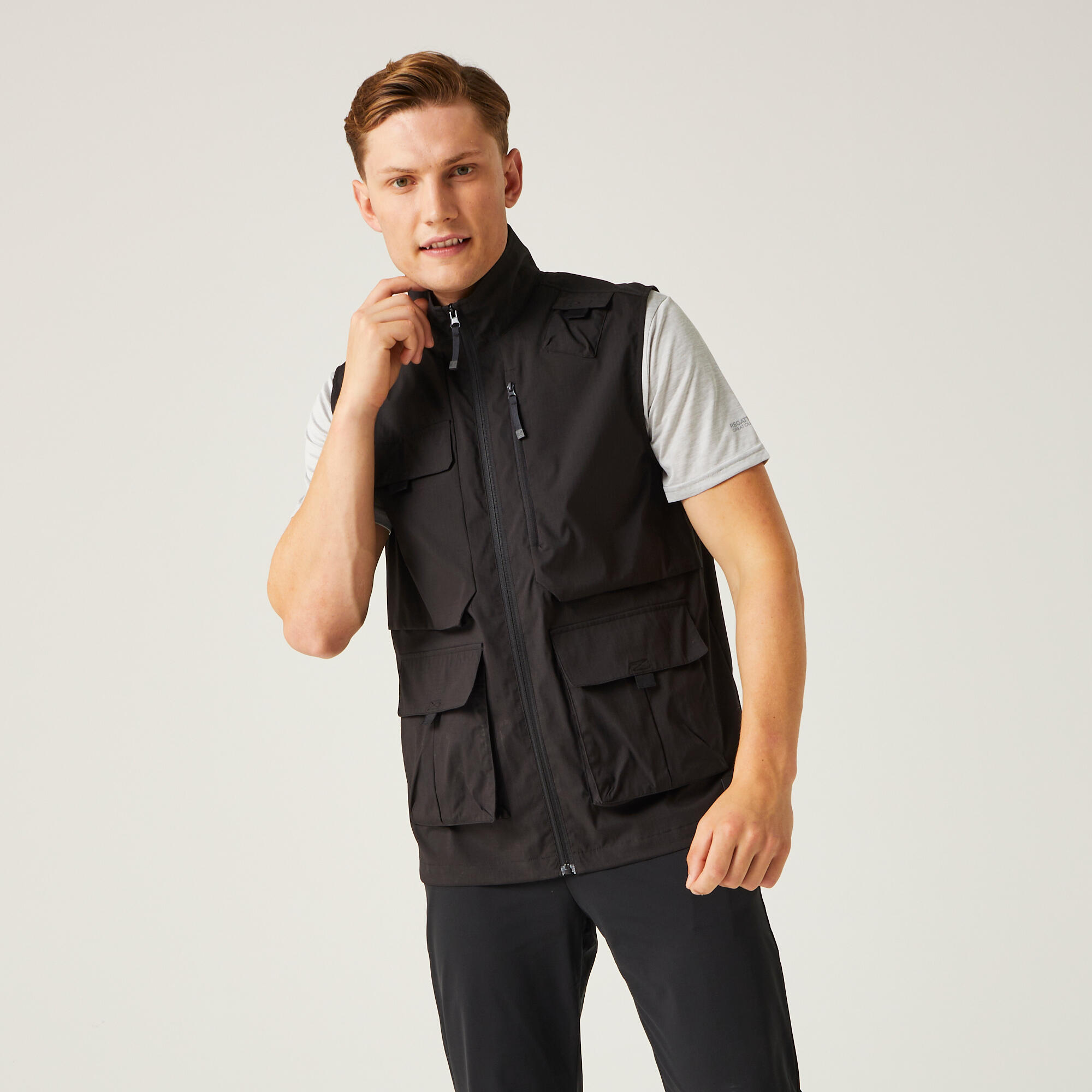 REGATTA Mens Travel Light Packaway Bodywarmer