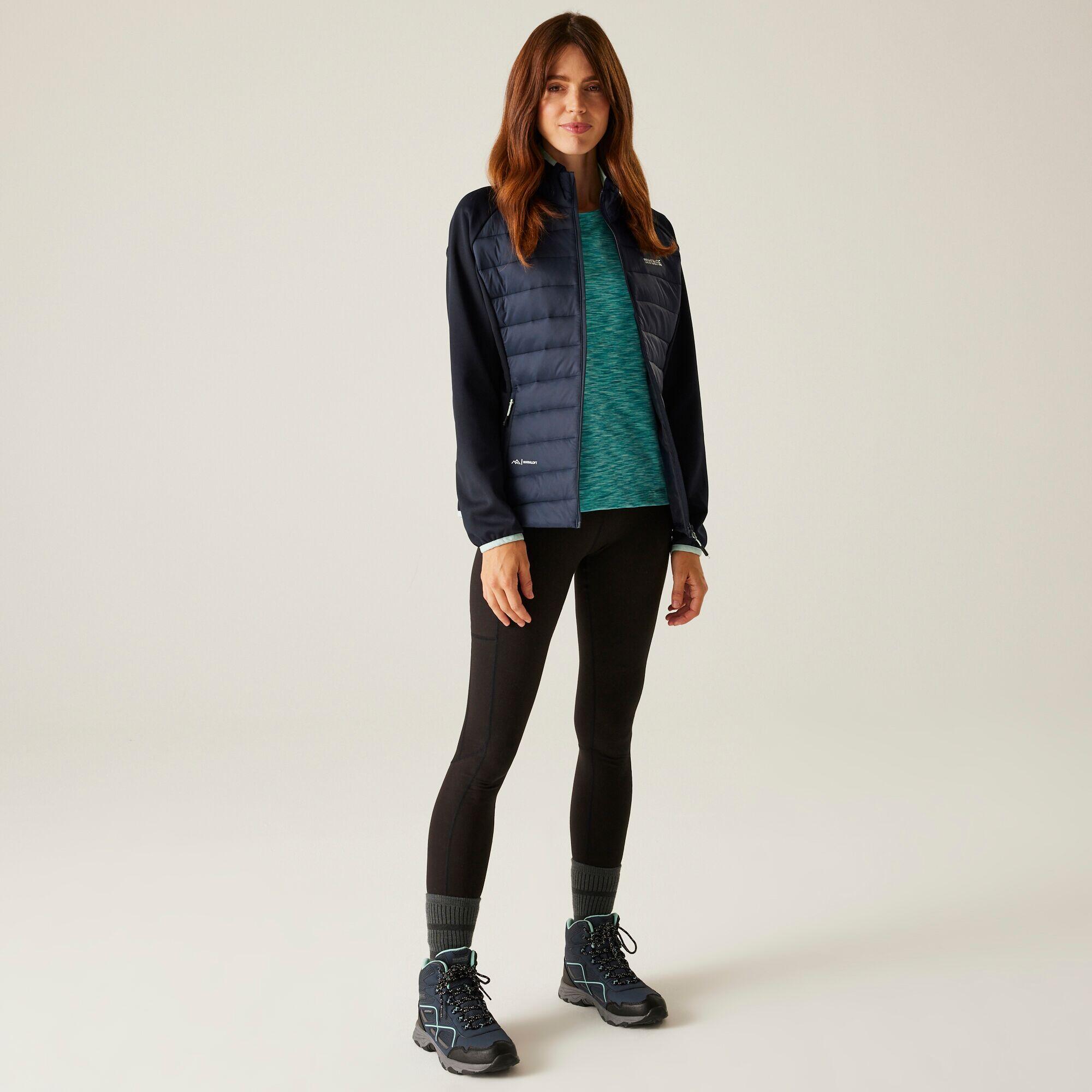 Gevulde Jas Hiking Dames Clumber V Hybrid Quilted 3/7