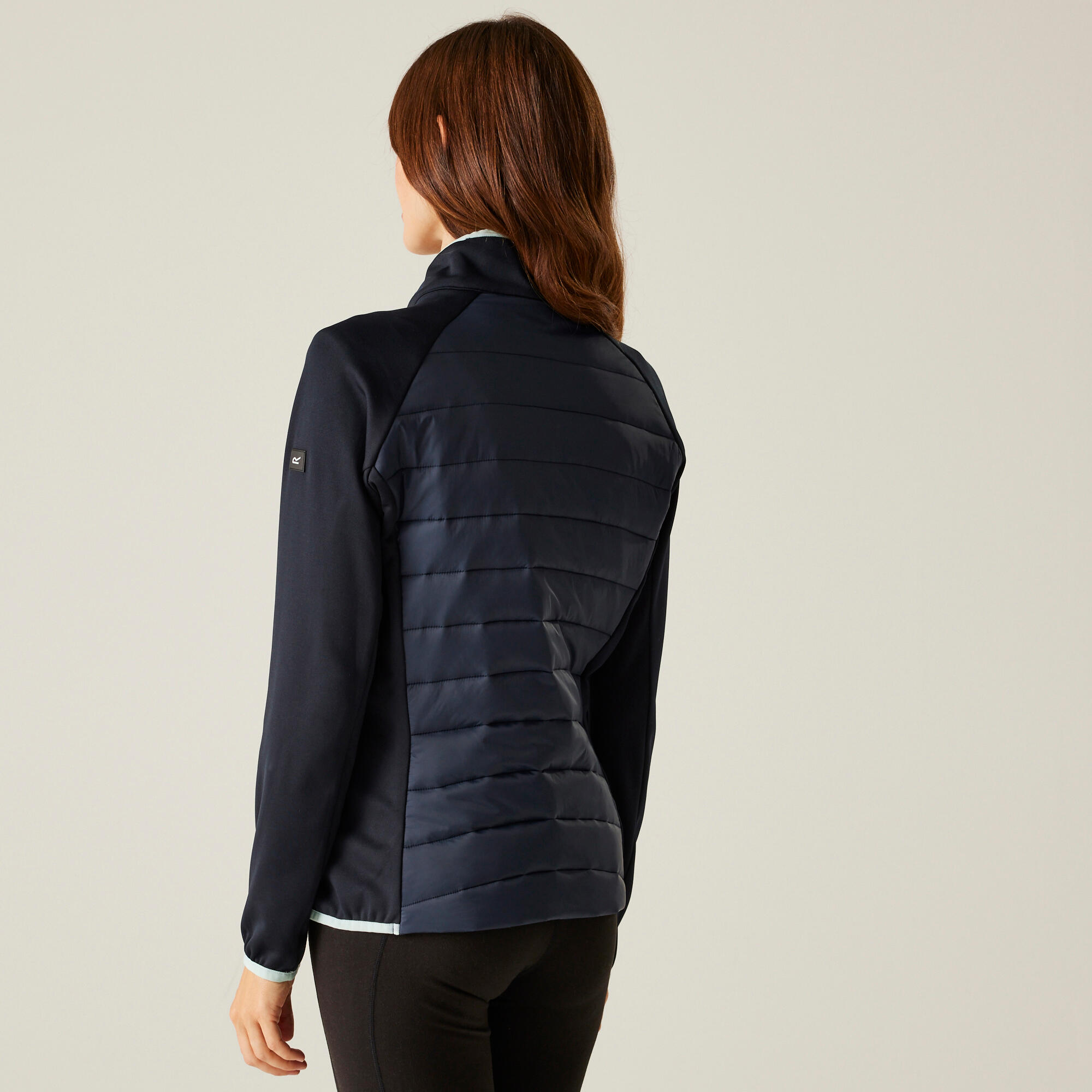 Gevulde Jas Hiking Dames Clumber V Hybrid Quilted 2/7