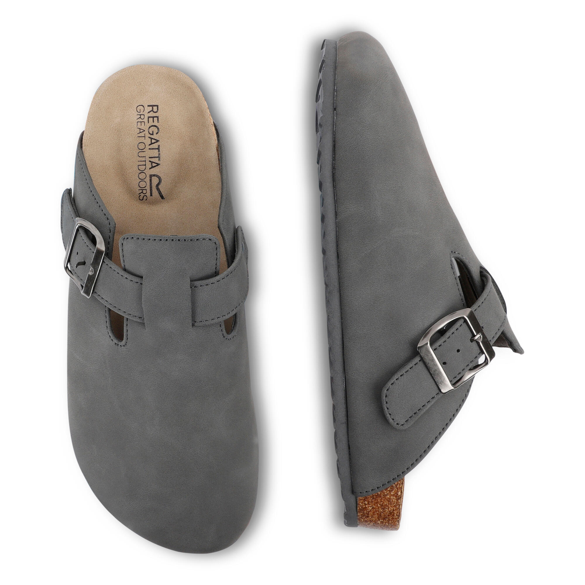 Sandalen Hiking Dames Wildleder Korkzool 3/7