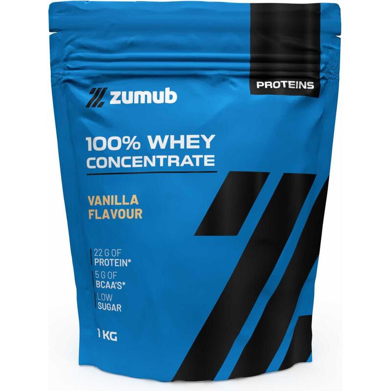 Zumub 100% Whey Concentrate 1kg - Baunilha Exclusivo Online      36,99€  ZUMUB Zumub 100% Whey Concentrate 1kg - BaunilhaVendido e expedido por: Zumub S.A.    