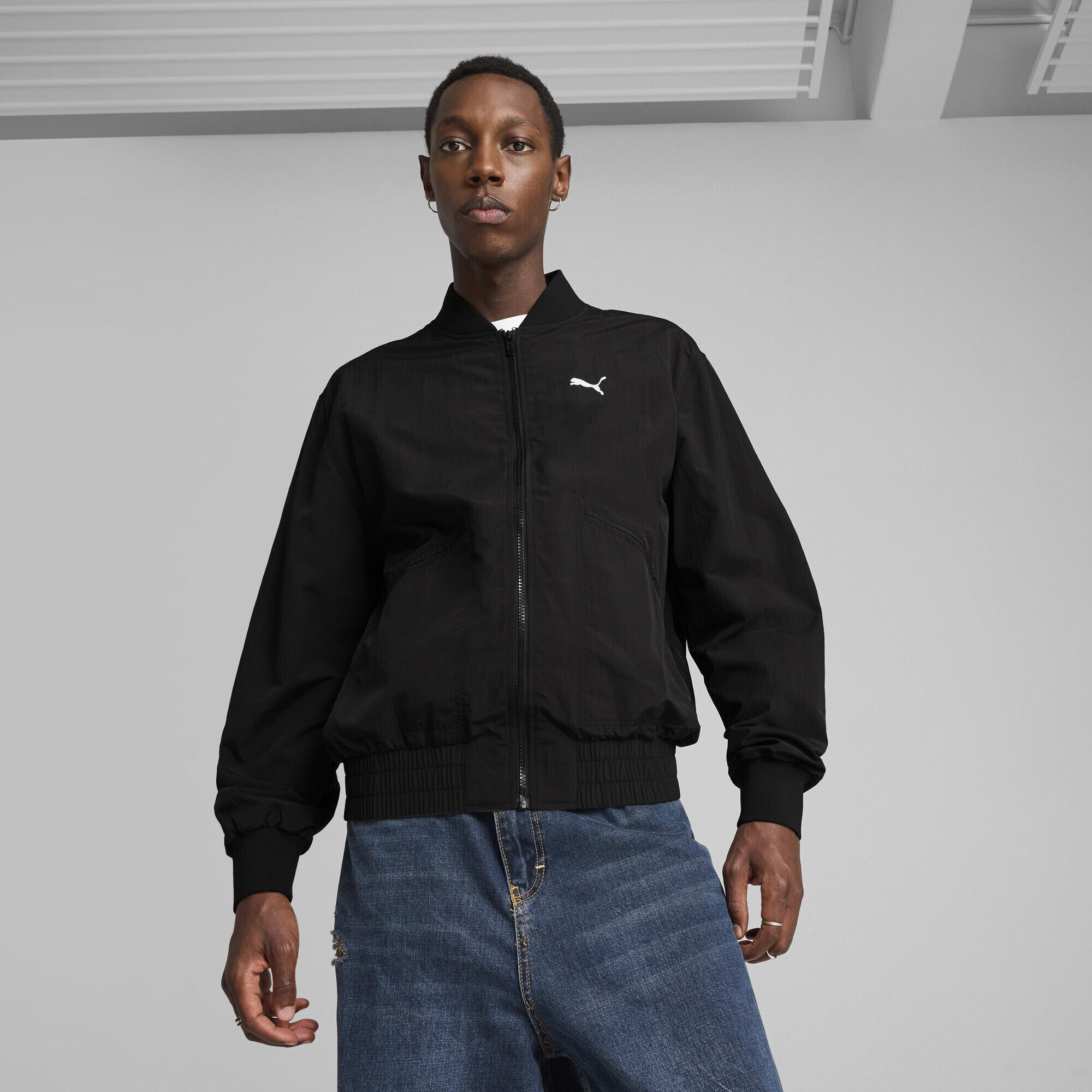 PUMA Class Bomberjacke Herren PUMA Black 2/7
