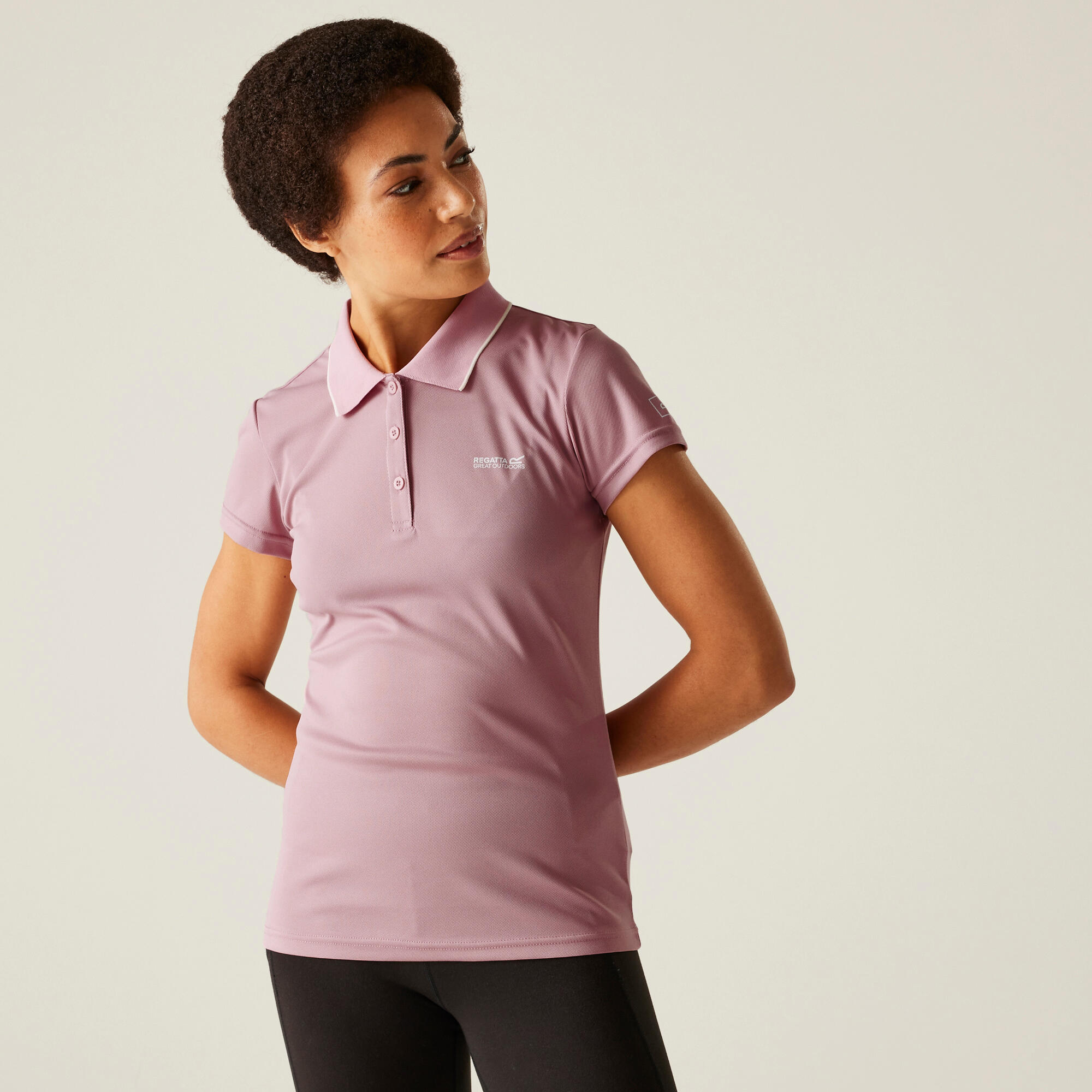 Regatta - Polo - Maverik V Femme - T-shirt Manches Courtes - Violet - Decathlon