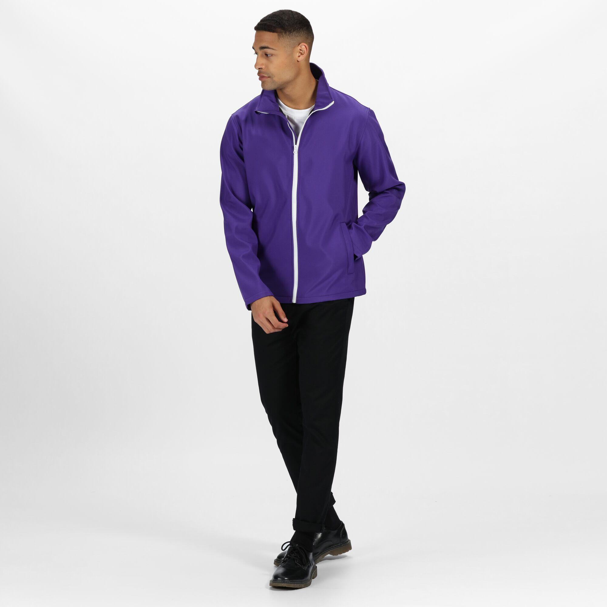 Regatta Veste Softshell ABLAZE Homme (Violet/noir) 3/5