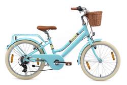 Vélo enfant 20 pouces à partir de 6 - 9 ans, VTC City Retro