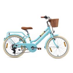 Vélo enfant 20 pouces à partir de 6 - 9 ans, VTC City Retro