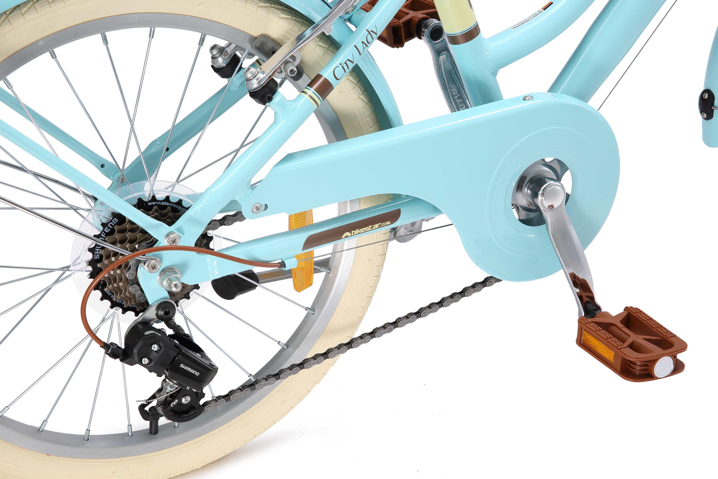 Bicicleta infantil de 20 pulgadas a partir de 6 - 9 años, City Retro 5/7
