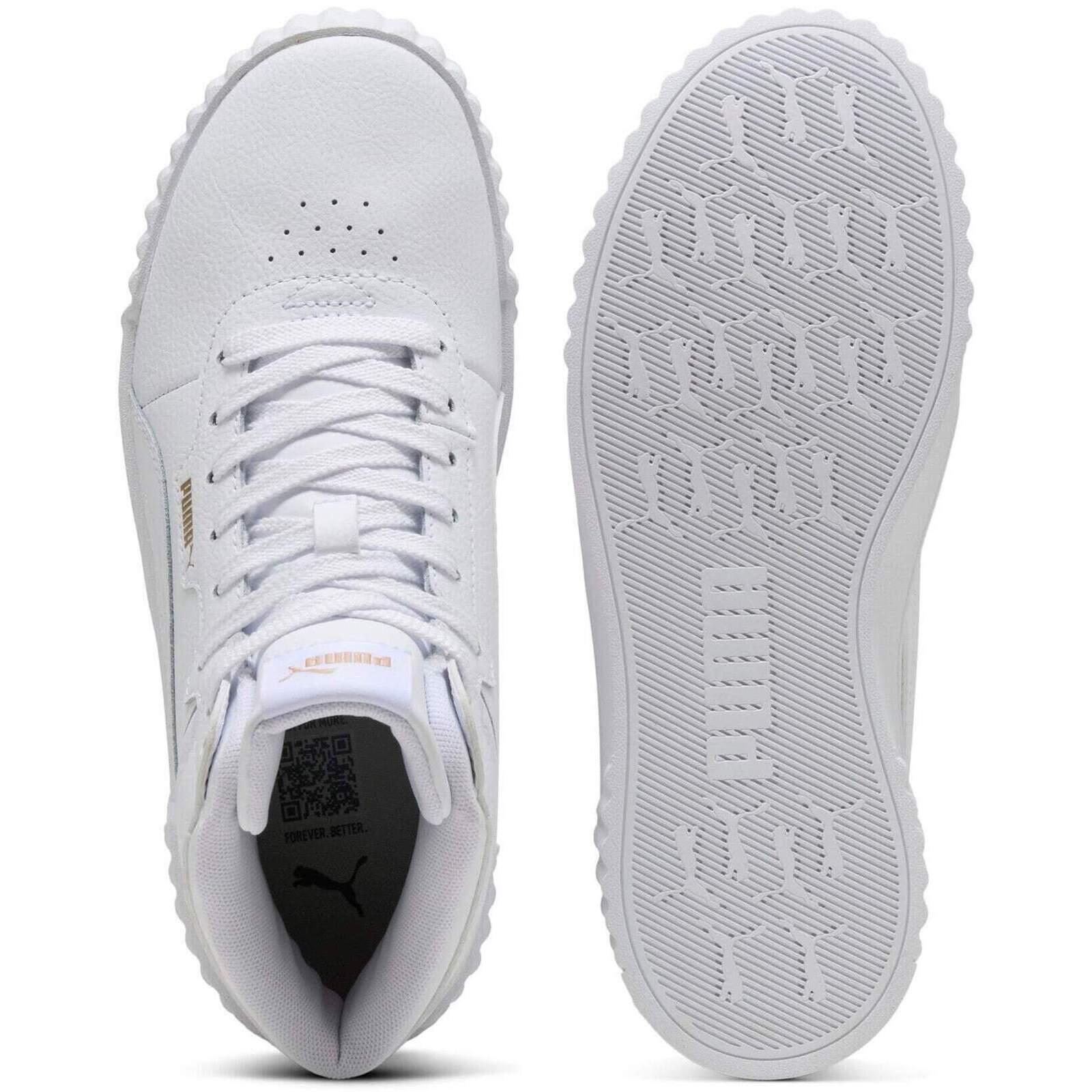 Baskets Puma Carina 3.0 Mid, Blanc, Femmes 2/7